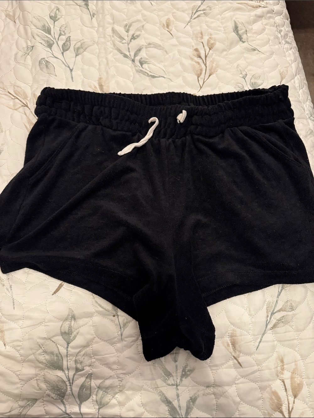 torrid Black Drawstring Athletic Lounge Shorts